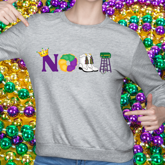 Nola Mardi Gras tee