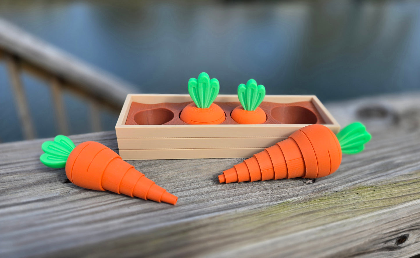 Carrot Garden Fidget Toy