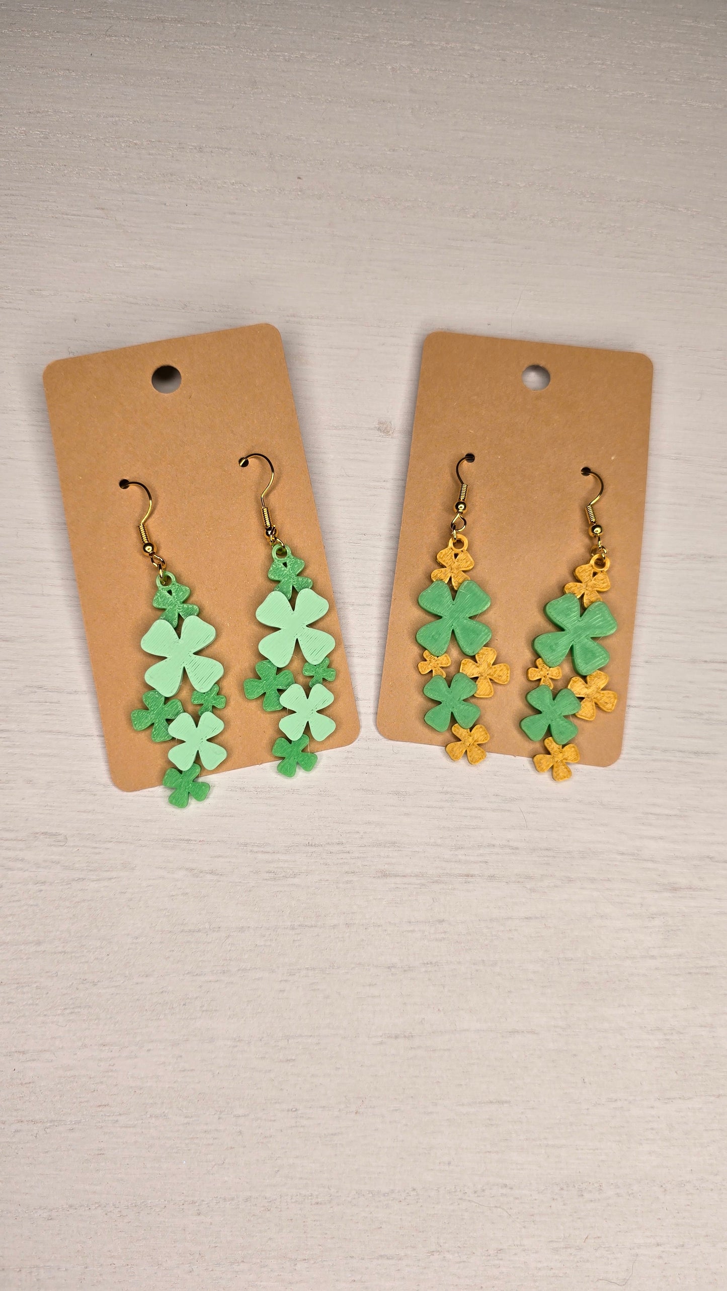Lucky clover 🍀 earrings