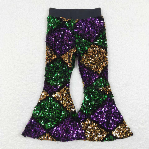 Child's Sequin Mardi Gras Pants