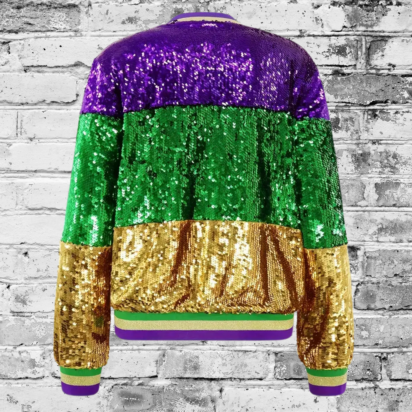 Mardi Gras Sequin Jacket